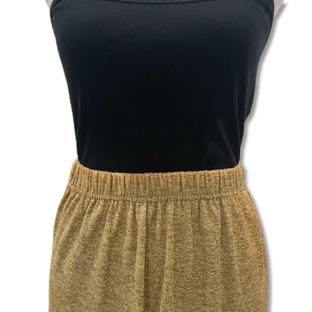 Vintage Retro Brown Ombre Straight Pencil Maxi Skirt - Picture 3 of 4